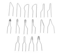 BCOATH Kit de 10 pointes en alliage pour pyrogravure, fil chauffant haute impédance, accessoires de remplacement pour gravure sur bois et cuir, utilisables pour différentes formes