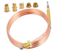BCOATH Kit de Thermocouples Multifonctionnel pour Chauffe-Eau et à Gaz 5 Pièces avec Raccords Adaptés Température Sécurisé et Polyvalent