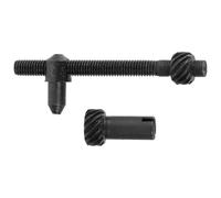 BCOATH Kit de Vis de Réglage Prévention Rouille pour Tronçonneuse Tendeur de Chaîne Robuste 1 Set Noir pour Entretien et Remplacement