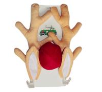 BCOATH Kit Décoration de Voiture avec Bois de Cerf, Nez et Oreilles en Tissu, Résistant à l'usure, Facile à Installer pour Noël