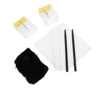 BCOATH Kit D'expérimentation Électrostatique à Friction Portable en Plastique et Velours pour Expériences Scientifiques Précises en t Activités DIY