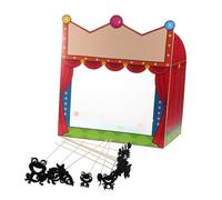 BCOATH Kit Théâtre Ombres Chinoises Traditionnel Marionnettes Artisanales pour Activités Éducatives et Expériences Scientifiques Jeu de Marionnettes DIY pour Garçon Fille et Adultes