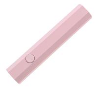 BCOATH Lampe à Ongles UV Lampe pour Manucure Mini Portable en Abs Rose 180 Mah, Sèche-manucure à Séchage Rapide Maison et Salon de Manucure, pour Amis