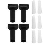 BCOATH Lot de 10 Embouts Métalliques pour Baleines de Parapluie Pliant Perles de Remplacement 5 MM et 8 MM Accessoires Solide pour Réparation de Queue de Parapluie et Parasol