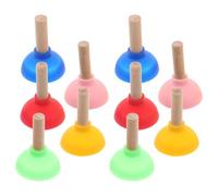 BCOATH Lot de 10 Mini Ventouses Magiques Multicolores Outil à Ventouse pour Tours de Cartes Accessoires Créatifs pour Jeu de Magie et Maison de Poupée Mini Piston de Toilette Amusant