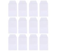BCOATH Lot de 12 Pochettes à Stylos en PVC Blanches pour Infirmières et Médecins, Pratiques et Résistantes, Travail à L'hôpital