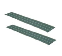 BCOATH Lot De 2 Autocollants Pour Tableau Blanc Magnétique Indispensables En Classe Lignes D'Écriture Exercices D'Écriture Bandes Quadrillées Vertes