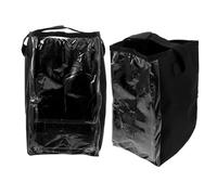 BCOATH Lot de 2 Housses de Protection Étanches pour Joystick de Fauteuil Roulant Électrique Compatible Commandes et Manettes Protection Pluie et Poussière Noir Accessoire