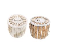 BCOATH Lot De 2 Set De Nids en Fibres Naturelles De Jute pour Oiseaux, Nid De Reproduction pour Perruches Et Canaris, Matériau De Nidification Doux Et Confortable pour Cages D’intérieur Extérieur