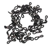 BCOATH Lot de 200 Bandes Correctrices en Silicone Noir pour Pattes de Poussins et Canards, Taille Ajustable Design Discret pour Réhabilitation de Volailles