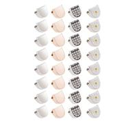 BCOATH Lot de 32 Clips de Blocage pour Lacets en Fer, Motifs Marguerite Colorés Blancs, Roses et Jaunes, Accessoires Ajustables et Réutilisables pour Chaussures de Sport, Running et