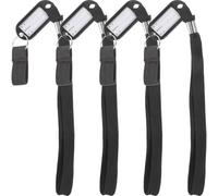 BCOATH Lot de 4 Sangles Anti-perte pour Cannes Cordons de Canne Réutilisables en Nylon Diamètre 1,5-2,5 Cm Couleur Vive Accessoires Confortables et Utilisation Extérieure