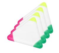 BCOATH Lot De 4 Stylos Aquarelle Surligneurs Portables Pour Lecture Graffiti Peinture Colorée Petits Marqueurs Multicolores Fournitures Créatives Informations Multifonctions