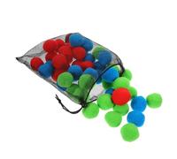 BCOATH Lot de 50 Balles Absorbantes 5 Cm Multicolores pour Garçon Et Filles, Jouets De Piscine Légers Et Interactifs, Adaptés Plage, Piscine Et Jeux D’extérieur