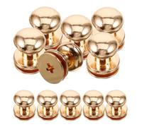 BCOATH Lot de 50 Mini Poignées de Meuble en Alliage de Zinc Or, Décoratives et Faciles à Utiliser, Style Moderne pour Petite Boîte Présent Bijoux ou Tiroir