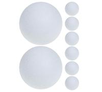 BCOATH Lot de 8 Balles de Foot Blanches 36Mm pour Mini Foot de Table Balles de Rechange en Plastique Silencieuses Adaptées aux Jeux Familiaux et Garçon et Filles Mini Standard