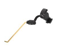 BCOATH Lyre Porte-Musique pour Saxophone Alto avec Clip en Acier Inoxydable, Support Stable pour partitions et Smartphones, Accessoire d’accompagnement pour Musiciens en Pratique à