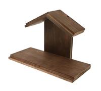 BCOATH Mangeoire Bois Traditionnelle pour Crèche de Noël Décoration Religieuse avec Garçon Fille Jésus Artisanat Ornement de Scène de Naissance pour Église et Fête de Noël