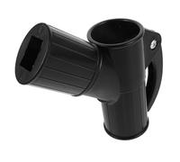 BCOATH Manivelle de Parasol de Terrasse Robuste Noire Accessoire de Remplacement pour Parasol Déporté Poignée de Fixation Multifonction pour Jardin Plage et Camping Installation Facile et