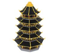 BCOATH Mini Pagode Japonaise de Jardin en Plastique pour Bonsaï