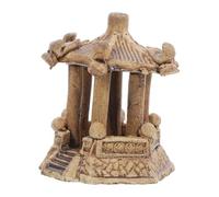 BCOATH Miniature Hexagonale Céramique Décor Zen Oriental pour Aquarium et Bonsai Statue de Asiatique Élégante et Compacte pour Micro Paysage