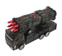 BCOATH Modèle Voiture Alliage Rétro Camion Lanceur à Friction à Tirer pour Garçon Fille Décoration Bureau Véhicule Armé Réaliste pour Garçons et Filles