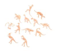 BCOATH Modèles De Mini-Dinosaures Fossiles pour Garçon Et Filles, 12 Pièces, Squelettes Réalistes en Plastique Dur, Jouets Éducatifs Préhistoriques pour Collection Et Décoration