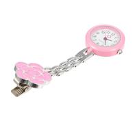 BCOATH Montre Infirmière Femme Motif Fleur, Trotteuse Précise, Accessoire Infirmier Pratique et Élégant pour Usage Quotidien en Milieu Médical