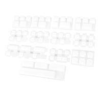 BCOATH Moule en Silicone Blanc Facile à Utiliser Former Création de Touches Personnalisées pour Touches de Clavier Mécanique