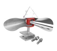 BCOATH Moulin à Vent Métal D'éolienne pour Extérieur Réflexion Optique, Décoration Automne, Oiseaux Facile à Démarrer Vent