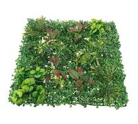 BCOATH Mur Végétal Artificiel Décoration Murale De Plantes Simulées Paysage De Haie Murale Réaliste Toile De Fond Pour Chambre Ou Salon Gazon Artificiel Pour Décor