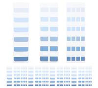 BCOATH Onglets D'index Adhésifs Marque-pages, Pvc Bleu, Forte Adhérence, pour Marquage Rapide, Prise de Notes et Classement de Livres, Dossiers et Agendas
