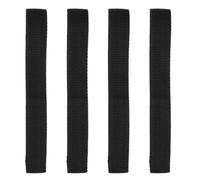 BCOATH Organisateur Optimisé de Voiture 4pcs en Coffre Noir Nylon Sangles de Traction Faciles à Installer Arrière Rangement pour Couvercle