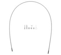 BCOATH Outil avec Crochet Portable et Polyvalent de Débouchage de Canalisations à Serpent en Acier Manganèse Noir pour Évacuation et Nettoyage D'urgence des Éviers et Douches