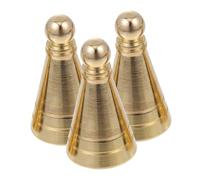 BCOATH Outil de Fabrication de Formes de Parfum en Laiton Or, Léger et Décoratif, Lot de 3 Pièces pour Moule à Cônes de Parfum DIY à Usage Domestique