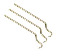 BCOATH Outil de Ligature D'armature Lot de 3 Pièces en Acier Inoxydable, Crochet Flexible et Structure Compacte, pour L'industrie Construction