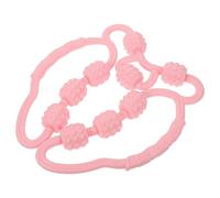 BCOATH Outil de Massage des Mollets en Pp Pratique pour Améliorer la Circulation Sanguine Rouleau de Massage des Jambes Rose, pour Relaxation Musculaire et Yoga