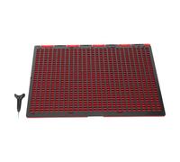 BCOATH outil d'écriture braille tableau braille plastique 27 lignes 30-cell avec stylo pour apprentissage continu en salle de lecture publique
