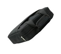 BCOATH Paquet de Rangement Polyvalent Poches Externes en Tissu Oxford Noir et Résistance à L'usure pour Effets de Guitare pour Transporter Vos Pédales Partout