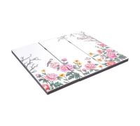 BCOATH Paravent Pliant de Bureau en Acrylique Style Chinois Finition Miroir, Séparateur D'espace Compact et Décor Asiatique Élégant pour Studio ou Bureau