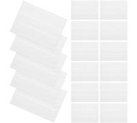 BCOATH Patch Autocollant Invisible pour Correction Oreille en Silicone Blanc, 60 Pièces, Confortable et Dissimulé, Adapté Usage Quotidien pour Femmes