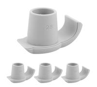 BCOATH Patins Antidérapants en Pa et Tpr pour Déambulateur Lot de 4 Accessoires Portables pour Seniors, Adaptés aux Terrains Glacés et Usage Intérieur