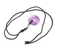 BCOATH Pendentif en Cristal Traditionnel Fil de Coton, Design Créatif et Délicat, Collier Polyvalent pour Adolescent, Accessoire de Fête Résistant et Hypoallergénique