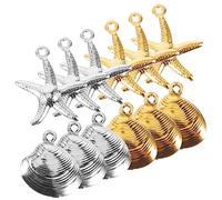 BCOATH Pendentifs Charms Étoile de Mer et DIY pour Fabrication de Bijoux Varié pour Bracelets et Colliers Créatifs Accessoires pour Amateurs de Perles et Parures Fête