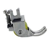 BCOATH Pied Presseur à Rouleau Épais Réglable pour Machine à Coudre Plate Accessoire de Couture pour Cuir et Vinyle Compatible Machines Domestiques Pression Ajustable Polyvalente