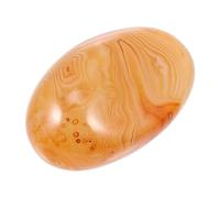 BCOATH Pierre Roulée En Agate Rouge Naturelle 4-5 Cm, Lot De, Pierres Polies Lisses Pour Contemplation, Lithothérapie Et Décoration Intérieure, Accessoires Bien-relaxation Et Soins Énergétiques