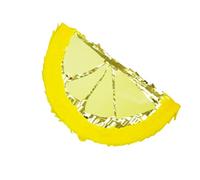 BCOATH Piñata au Citron Petite Taille 1 Pièce Remplie de Bonbons Papier Artisanal Décoration Suspendue pour Fête d'Anniversaire Jeu Mexicain pour Garçon et Filles et Adultes