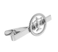 BCOATH Pince à Cravate Porte-cravates Fiable et Élégant en Acier Inoxydable pour Hommes Motif Balance Justice pour Mariages et Activités en Extérieur