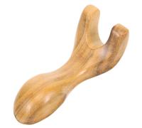 BCOATH Planche à Gratter Bois Y-type pour Massage Visage Corps Dos Outil Acupression Multifonction avec Nettoyeur Nasal Soulagement Peau Sensible