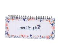 BCOATH Planificateur Hebdomadaire Compact Carnet de Notes Multifonction pour Étudiants Organiseur Dagenda Scolaire Portable